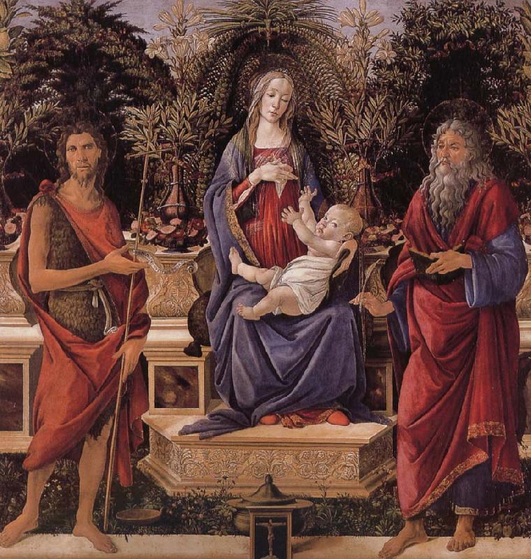 Sandro Botticelli Our Lady of subgraph China oil painting art